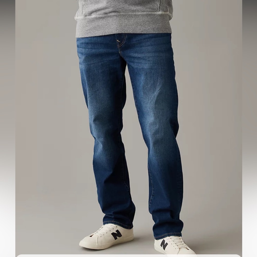 NWT American eagle air flex original straight jeans men
